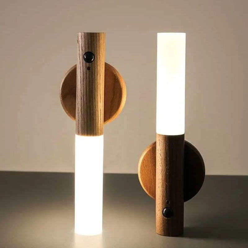 Intelligent Human Body Induction LED Night Light – Rechargeable Wall Light for Corridor, Cabinet, and Toilet
